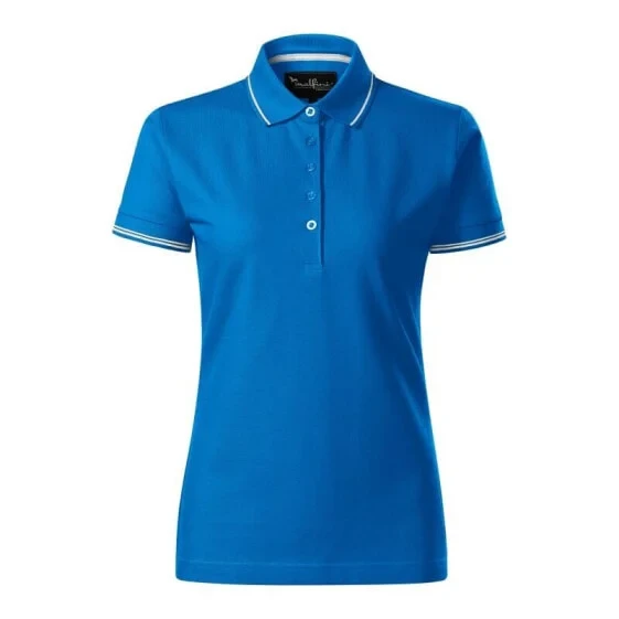 Malfini Perfection plain polo shirt W MLI-25370 snorkel blue - фото 3 - id-p116250964