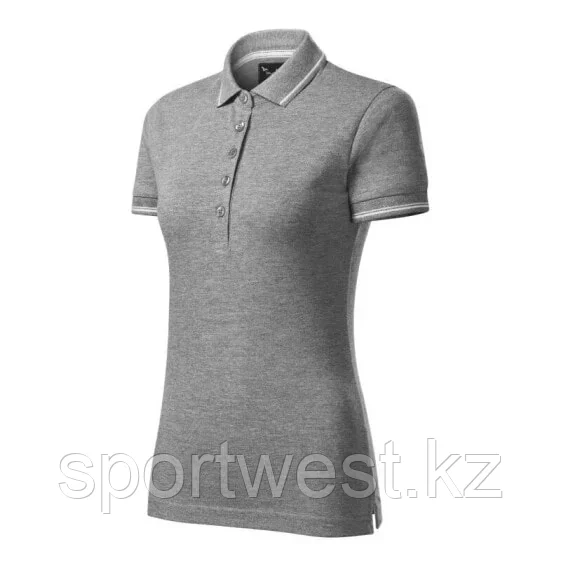 Malfini Perfection plain polo shirt W MLI-25312 dark gray melange - фото 1 - id-p116251250