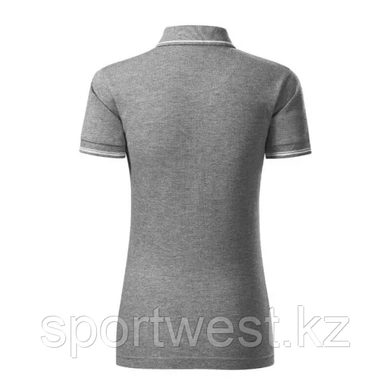 Malfini Perfection plain polo shirt W MLI-25312 dark gray melange - фото 2 - id-p116251250