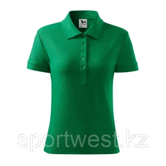 Malfini Cotton polo shirt W MLI-21316 grass green - фото 2 - id-p116251079