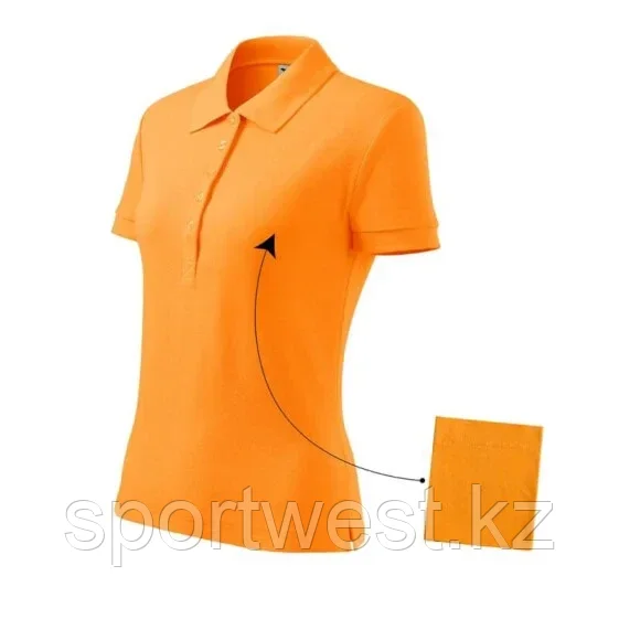 Malfini Cotton polo shirt W MLI-213A2 tangerine - фото 1 - id-p116251080