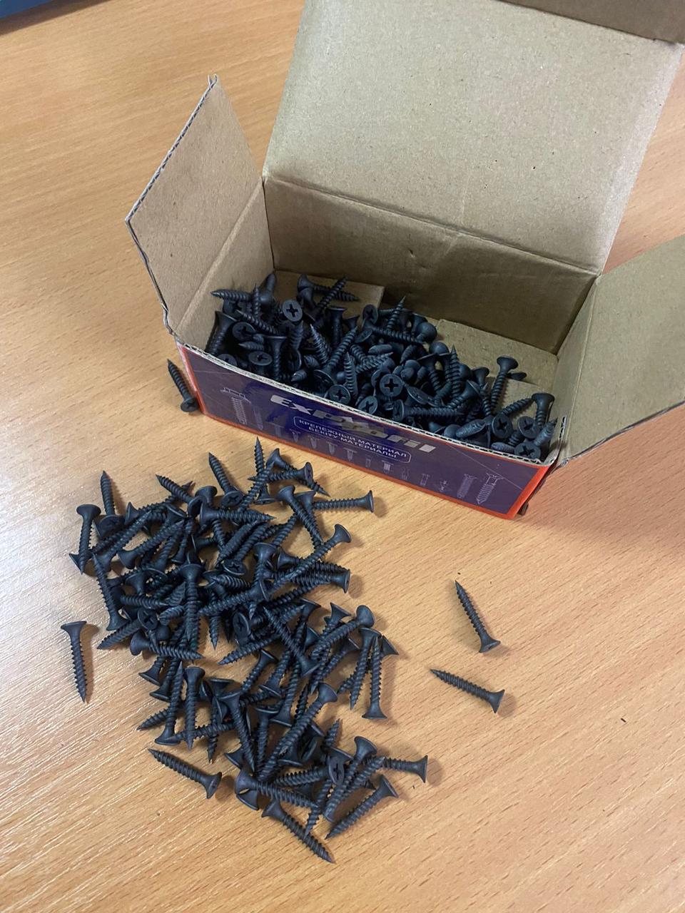 Шуруп для гипсокартона, мелкая резьба 3,5х30, фото 1