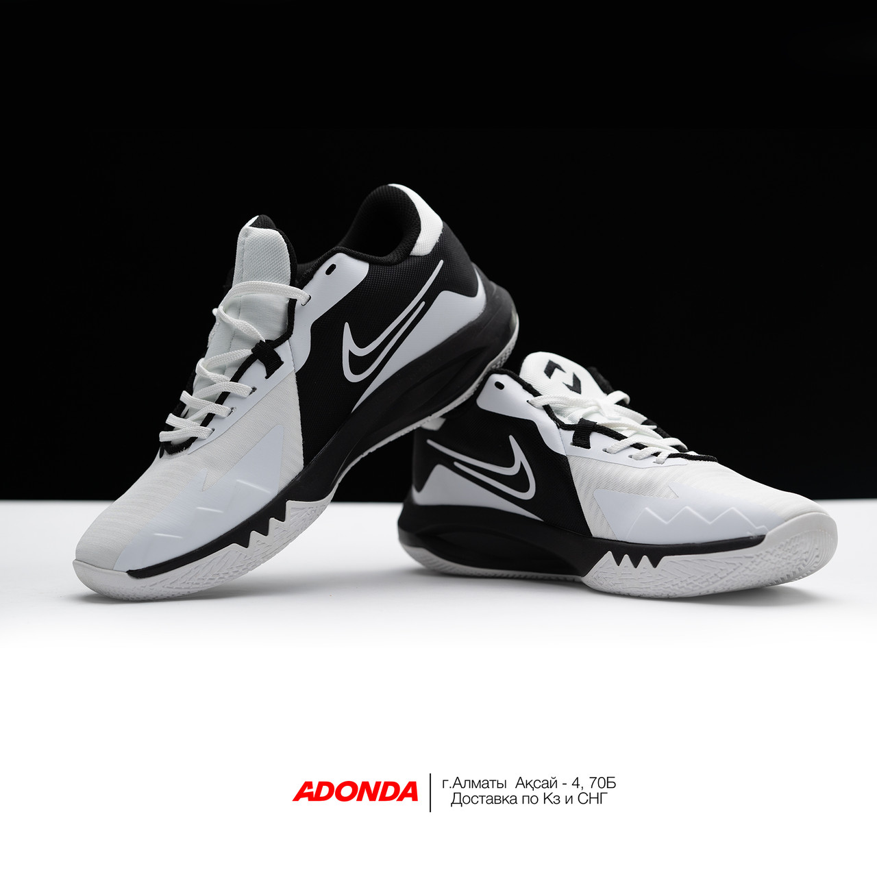 Nike precision 6 - black white | Черный белый - фото 5 - id-p116251682