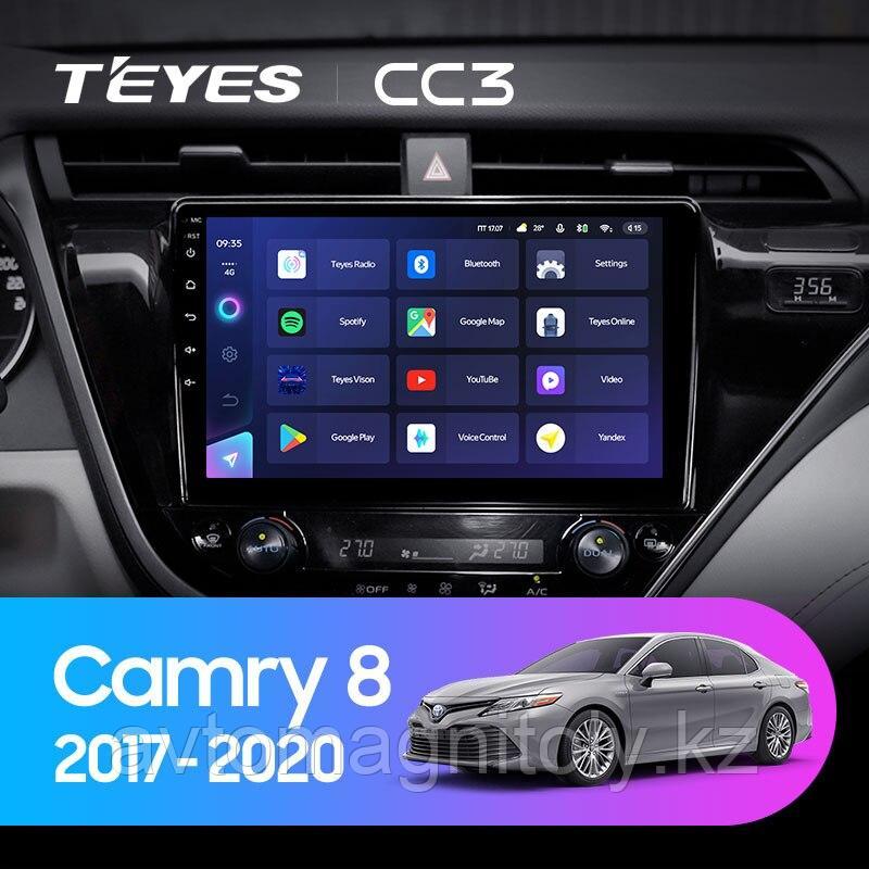 Автомагнитола Teyes CC3 6GB/128GB для Toyota Camry 70
