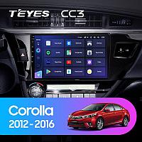 Автомагнитола Teyes CC3 6GB/128GB для Toyota Corolla 2012-2016