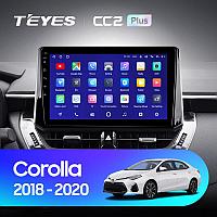 Toyota Corolla 2018-2020 үшін Teyes CC3 6GB/128GB автомобиль радиосы