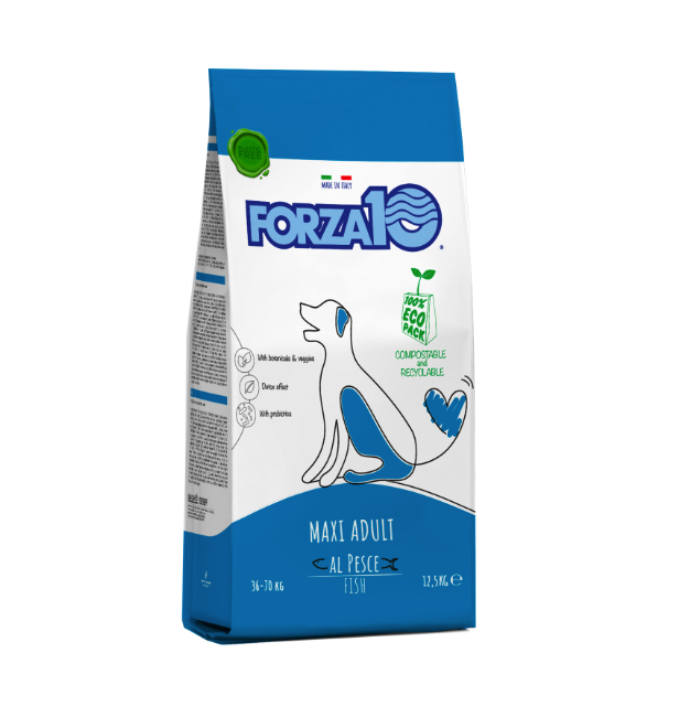 Forza10 Maxi Adult Maintenance Pesce для взрослых собак крупных пород из рыбы 12,5 кг - фото 1 - id-p116251844