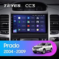 Автомагнитола Teyes CC3 6GB/128GB для Toyota Land Cruiser Prado 120 2004-2009