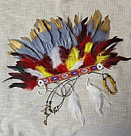 Головной убор для костюма индейца