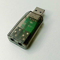 Звуковая карта USB 3D Sound Virtyal 5.1 1+1 AC002