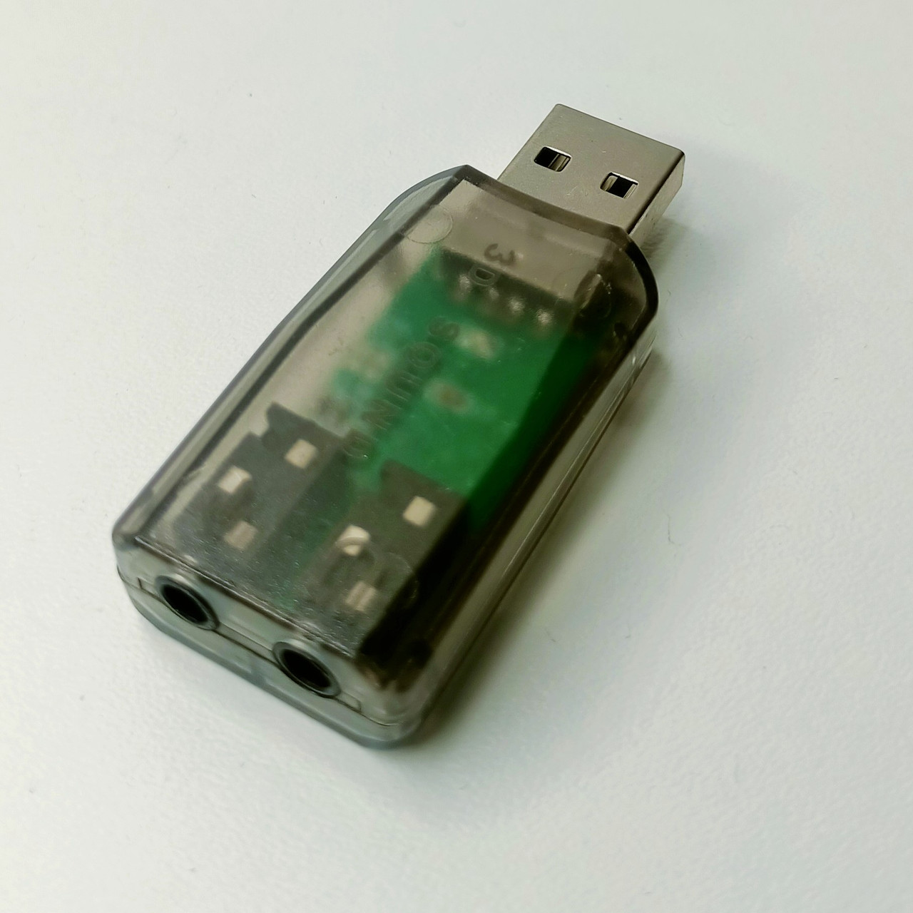 Звуковая карта USB 3D Sound Virtyal 5.1 1+1 AC002 - фото 1 - id-p100174497