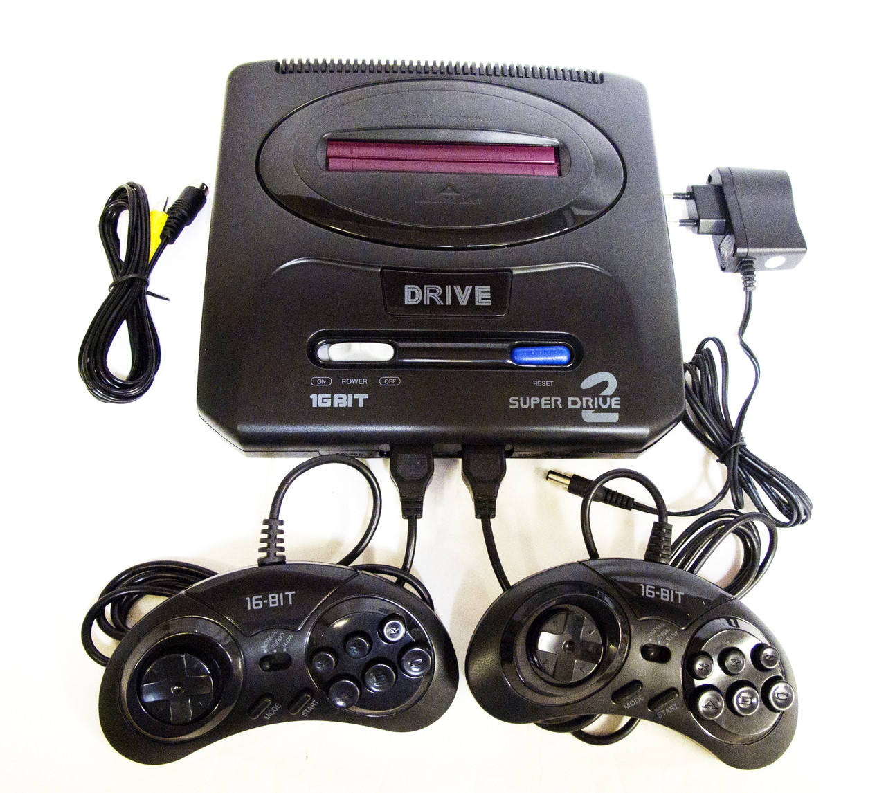 Игровая приставка SEGA Mega Drive2 MK-1631-16 - фото 1 - id-p116252026