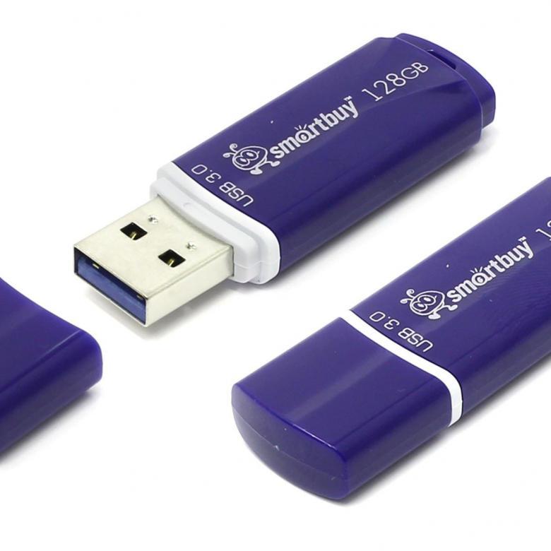 USB 3.0 накопитель Smartbuy 128GB Crown - фото 1 - id-p116252021