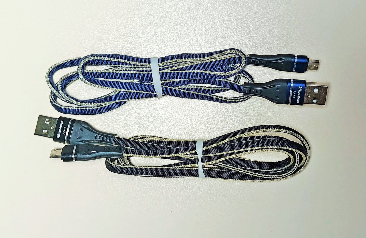 USB Data cabel AFKA-TECH A-0814 microUSB без упаковки - фото 2 - id-p116252501