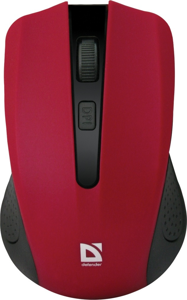 Мышь беспроводная Defender Accura MM-935 красный - фото 1 - id-p116252611