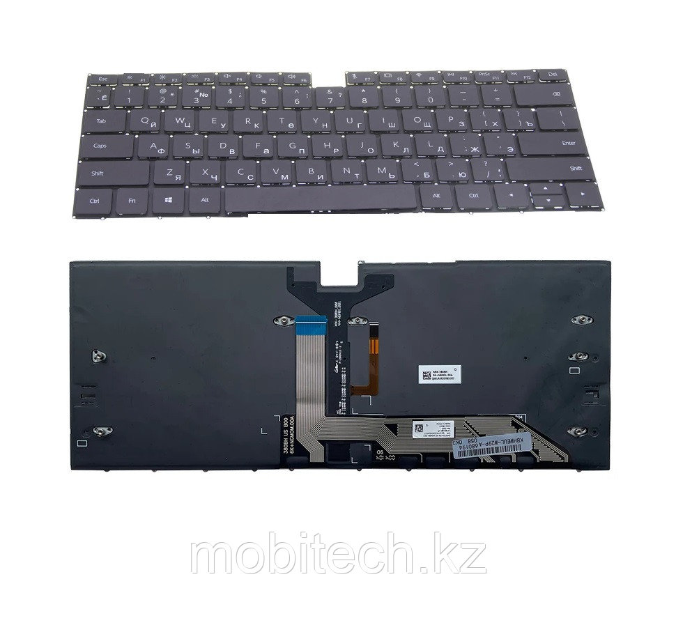 Клавиатуры Huawei MateBook x2020 EUL-W19P клавиатура c RU/ EN раскладкой с подсветкой