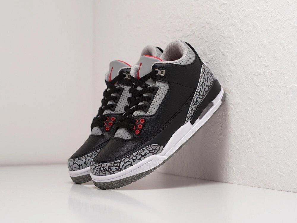 Кроссовки Nike Air Jordan 3 28/Черный - фото 1 - id-p116169769