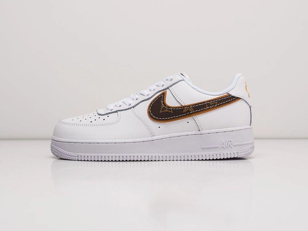 Кроссовки Louis Vuitton x Off-White х Nike Air Force 1 Low 36/Белый - фото 3 - id-p116169772