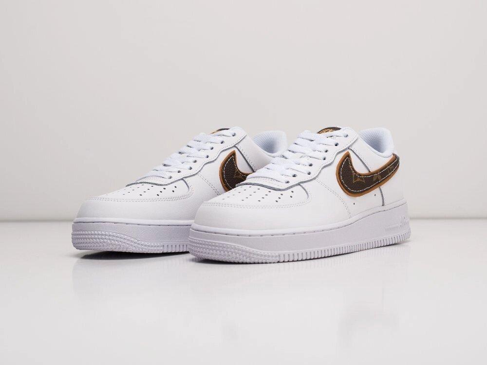 Кроссовки Louis Vuitton x Off-White х Nike Air Force 1 Low 36/Белый - фото 7 - id-p116169772