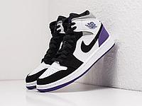 Кроссовки Nike Air Jordan 1 Mid 37/Черный