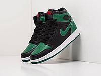 Кроссовки Nike Air Jordan 1 Mid 37/Зеленый