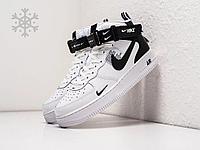 Зимние Кроссовки Nike Air Force 1 07 Mid LV8 37/Белый