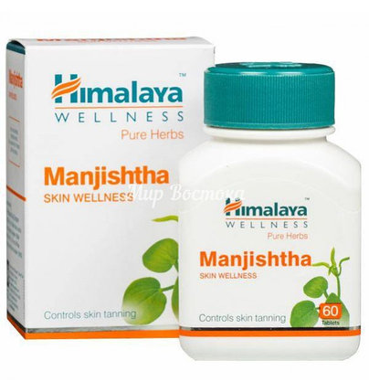 Манжишта Хималая для обмена веществ Manjishtha Himalaya (60 таб), фото 1