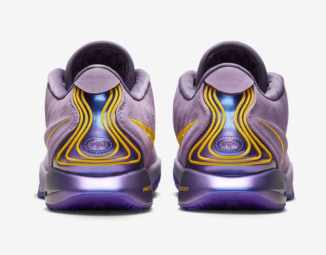Баскетбольные кроссовки Nike LeBron 21 Violet Dust - фото 4 - id-p116253180