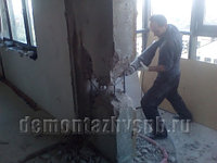 Демонтаж, разрушение стен, перегородок 87470555641 Алматы