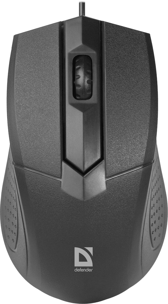 Мышь проводная Defender Optimum MM-140 серый - фото 3 - id-p116253324