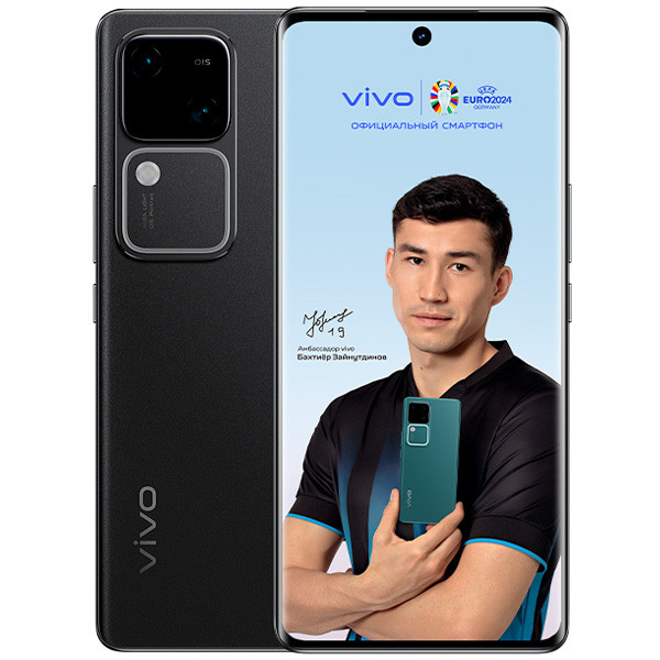 Смартфон Vivo V30 12/256GB Noble Black (Чёрный) - фото 1 - id-p116253326