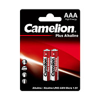 CAMELION LR03-BP2 Батарейка Plus Alkaline AAA, 1.5V, 1150 mAh, 2 шт в блистере