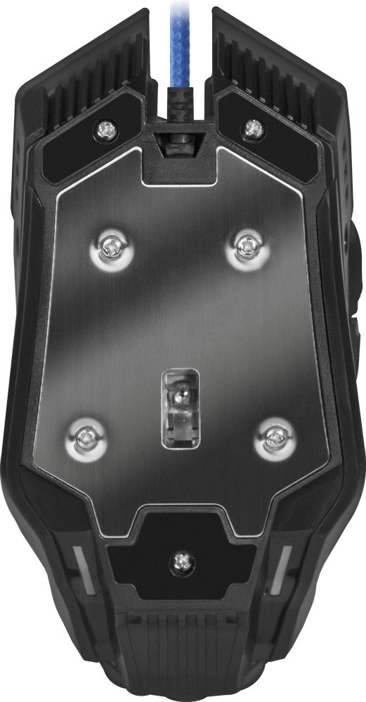 Мышь проводная игровая DEFENDER Halo Z GM-430L, USB, 6 кнопок+1 колесо-кнопка, оптическая, черная - фото 4 - id-p116253749