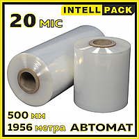 Стрейч-пленка автомат машинной обмотки 500мм 20мкр 1956м для автоматической паллетной упаковки, стретч 20mic