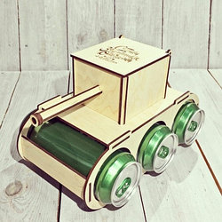 Сыраға арналған жәшік "Танк 1. 7 мамыр". Дайындау 2-3 күн.