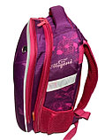 Школьный ранец для девочек в начальные классы.  (высота 36 см, ширина 27 см, глубина 16 см), фото 3