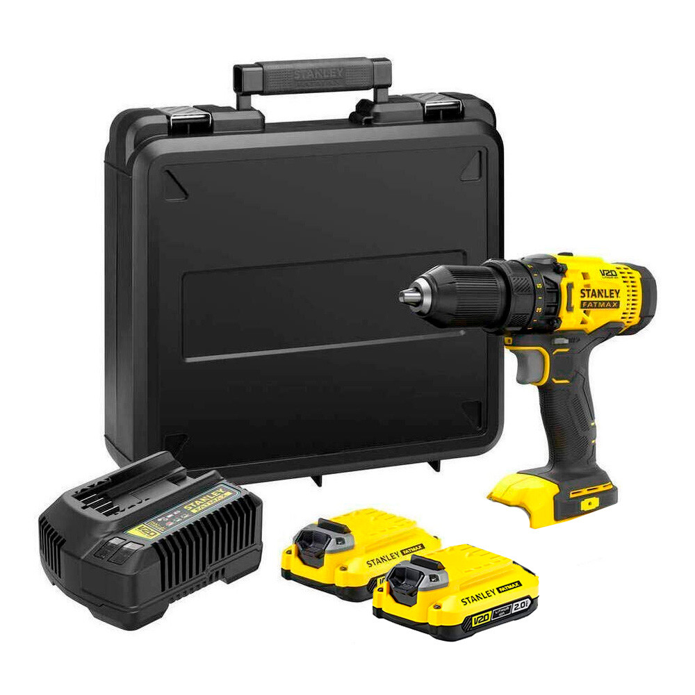 Дрель Stanley SFMCD700C2K-QW, фото 1