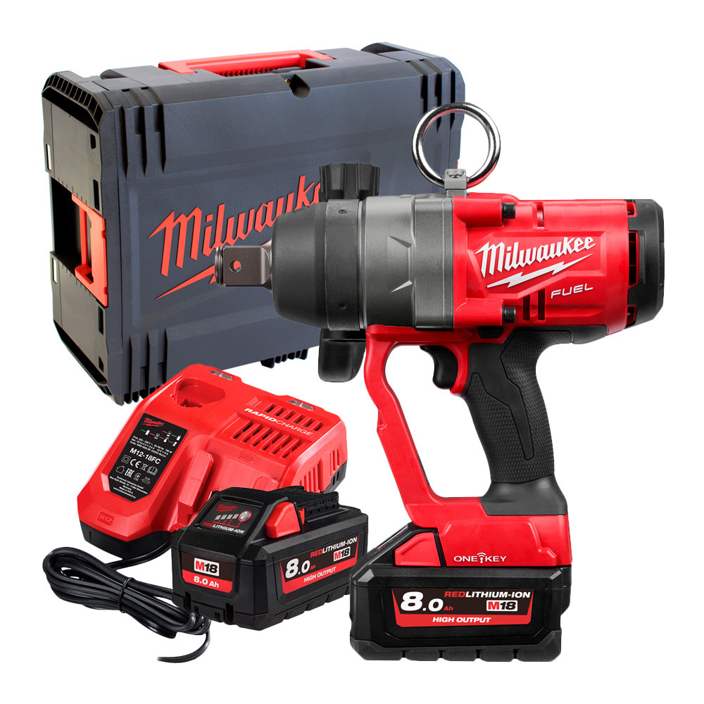 Гайковерт Milwaukee M18 ONEFHIWF1-802X ONE-KEY FUEL 1" (4933459733) - фото 1 - id-p116254584