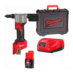 Пистолет для заклепок Milwaukee M12 BPRT-201X (Li-Ion2Ач)(4933464405)