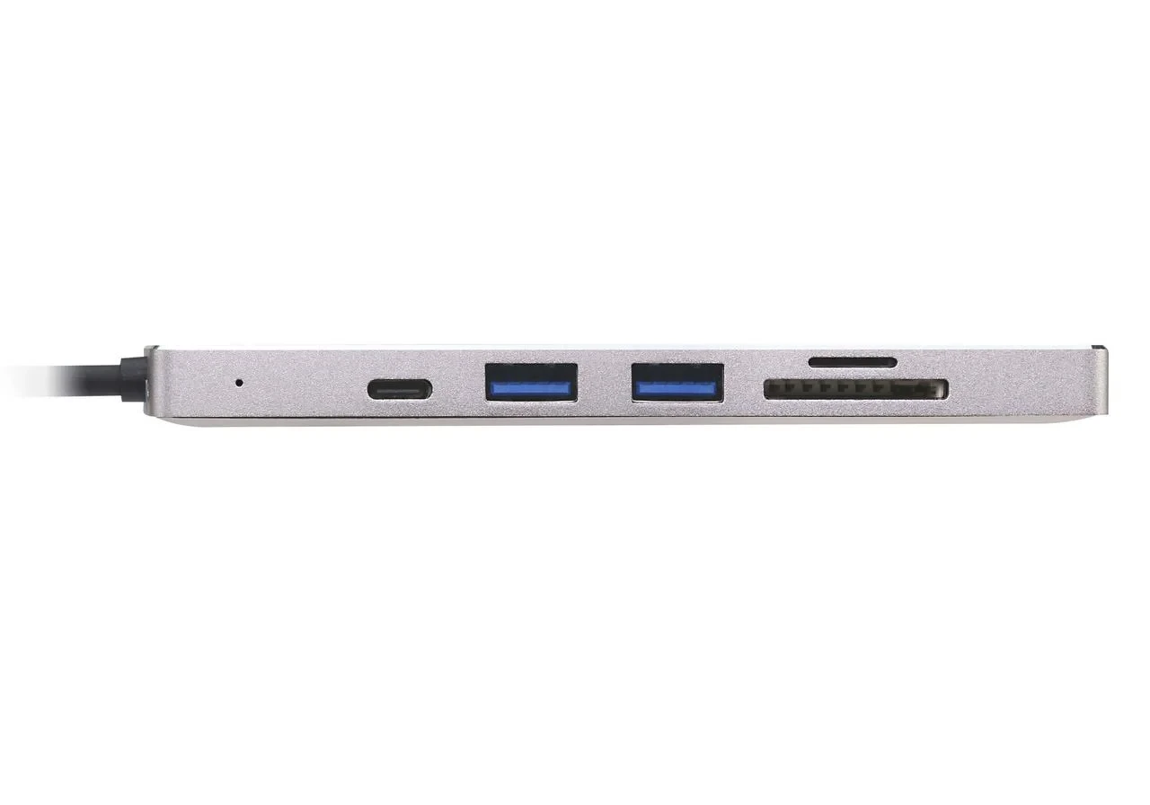 Многопортовая мини док-станция с портом USB-C и функцией сквозной передачи питания UH3239 ATEN - фото 8 - id-p116255824