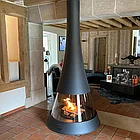 Центральный камин JC Bordelet LINEA 914 со стеклом, фото 3