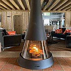 Центральный камин JC Bordelet LINEA 914 со стеклом, фото 2