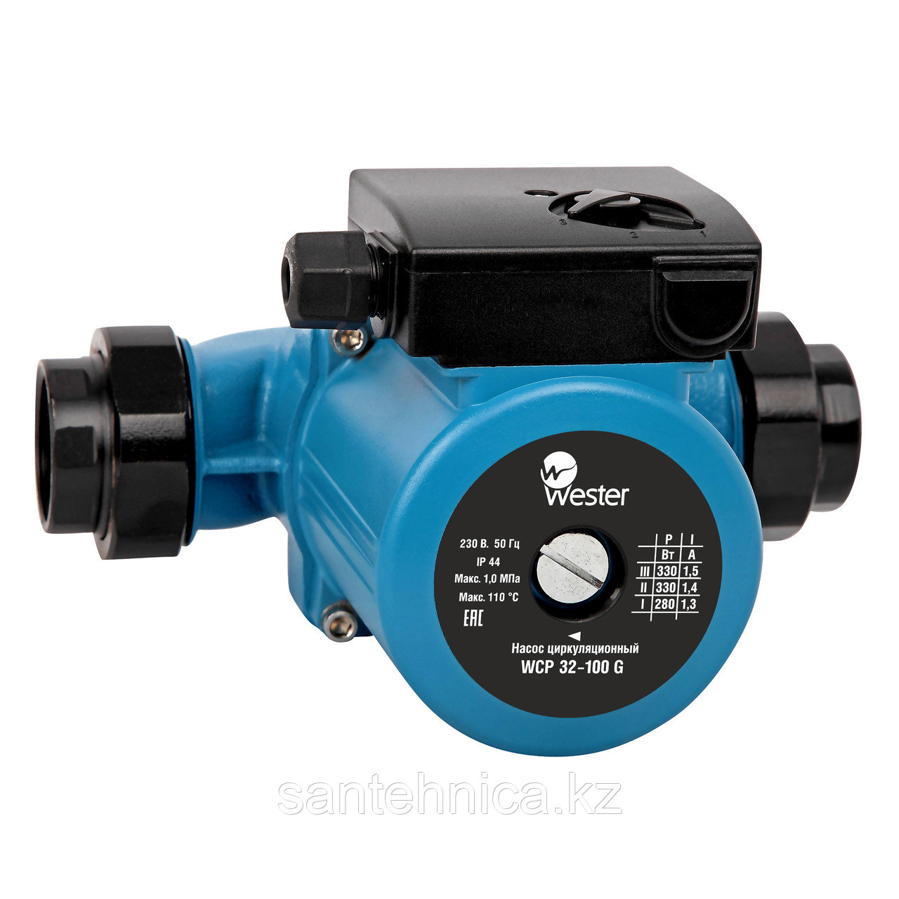 Насос циркуляционный Wester WCP 32-80G (с гайками)
