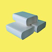 Бумажное полотенце Z-сложения, 105 листов Двухслойная. BMZ-105