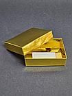 Коробка крышка+дно 9,5*7,5*2,5см золото, фото 3