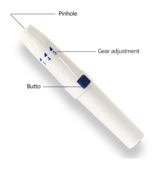Ручка для прокалывания пальца Auto-Lancet (Автоланцет), Модель «GlucoDr», - фото 4 - id-p116256937
