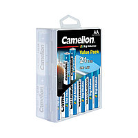 CAMELION LR6-PBH24DG Батарейка Digi Alkaline AA, 1.5V, 1.5V, 2700 mAh, 24 шт., Пластиковый кейс