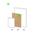 Записная книжка А5 80л., кожзам, Berlingo "Green Series", зеленый срез, светло-коричневый, фото 5