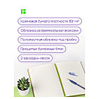 Записная книжка А5 80л., кожзам, Berlingo "Green Series", зеленый срез, светло-коричневый, фото 6