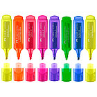 Набор текстовыделителей Faber-Castell "46 Superfluorescent" 7 флуоресцентных цв., 8 шт., 1-5мм, плас, фото 2